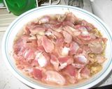 砂肝ピリ辛炒め作り方1写真