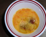 新玉ねぎととんかつの卵とじ作り方2写真