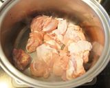 鶏肉とキャベツのコーンクリームスープ煮作り方2写真