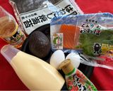 サーモンとアボカドの海苔巻き♪作り方1写真