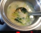 小松菜と玉ねぎのお味噌汁作り方4写真
