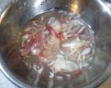 小松菜と玉ねぎのお味噌汁作り方3写真