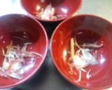 小松菜と玉ねぎのお味噌汁作り方5写真