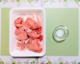 夏バテ！簡単夏の夕飯ゴーヤ豚こま生姜焼き弁当主菜作り方1写真