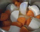 ベトナム★豚すね肉とまるごと大根の煮物作り方1写真