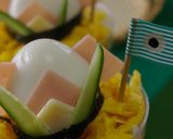 こどもの日にカップde兜寿司作り方26写真