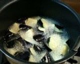 茄子と唐揚げのサッパリ煮作り方1写真