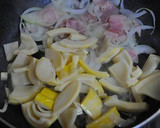 ✿筍のカレー粉炒めのチーズ焼き♪✿作り方3写真