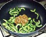 ゴーヤと納豆の炒め物作り方4写真