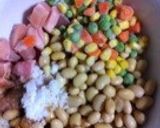 超簡単...20分..丼で..大豆の煮物作り方3写真