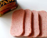 こいのぼりスパムおにぎりのお弁当作り方1写真