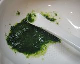 ★離乳食★【初期】ほうれん草のすりつぶし作り方4写真