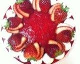 誕生日に♪苺たっぷりレアチーズケーキ作り方19写真