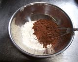 材料４つ！ココアdeチョコスポンジ♪作り方1写真