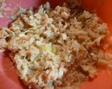 お子様に！桜えびとシラスのお好み焼き飯？作り方1写真