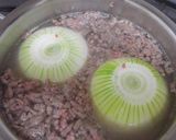 新玉ねぎのまるごと煮作り方2写真