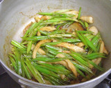 葉ごぼうとちくわのきんぴら作り方4写真