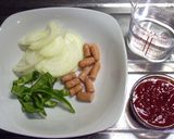 ナポリうどん (お手軽サッパリ味)作り方1写真