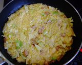 残りご飯で☆お好み焼き風作り方3写真