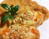 超簡単...12分..丼で.油あげの煮物作り方8写真