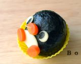 丸いおにぎりdeペンギン弁当作り方8写真