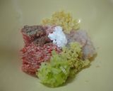 ニラ＆えび入り♪油揚げレンジ蒸しロール☆作り方3写真