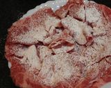 豚こまとキャベツの生姜焼き♪カレー風味作り方3写真