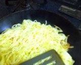 小松菜のシンプル焼きそば作り方5写真