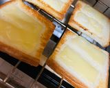 釜揚げしらすとミニトマト大葉の和風ブルスケッタ風作り方3写真