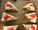 玄米粉のいちごチョコスコーン作り方6写真
