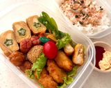 お星様オクラとチーズ卵焼き(お弁当)作り方10写真