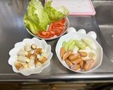 トッピングサラダ🥗😃作り方1写真