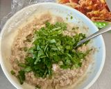 レンジでね♪茄子の大葉肉味噌餡かけ作り方7写真