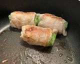 レタスの肉巻き（梅しそポン酢）作り方10写真