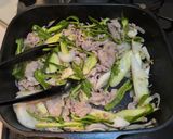 【ワンパン】ピーマンとネギの甘辛豚炒め作り方3写真