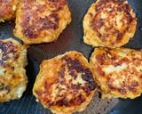 筋トレ・ダイエット飯＊鶏むね豆腐照り焼きつくね作り方8写真