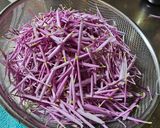 秋の香り　菊の花と大根の酢の物作り方1写真