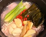 ♡夏バテさよなら♡とろとろ参鶏湯作り方4写真