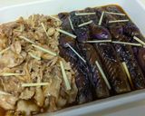 なすと豚こま肉のてりてり焼きびたし作り方5写真