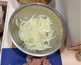 ナスごぼう玉ねぎササミの柳川風作り方1写真