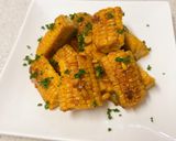 焼きとうもろこしの焼肉のタレバター味作り方4写真