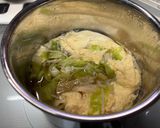 キャベツとえのきのふんわり卵スープ作り方4写真