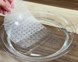 鶏ひき肉と塩昆布のライスペーパー巻き作り方4写真