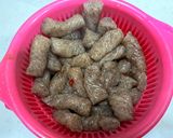 お肉の食感！業スー冷凍ねじりこんにゃく作り方6写真