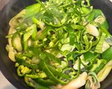 ピーマンと長ねぎの香味中華炒め作り方4写真