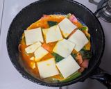 小松菜とベーコンのチーズオムレツ作り方6写真