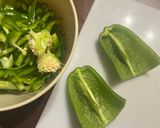 ほんのり甘いピーマンナムル作り方1写真