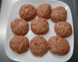 不器用カレーハンバーグ作り方2写真