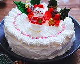 市販品アレンジ☆クリスマスケーキ☆作り方6写真