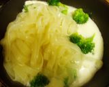 きしめん　de　チーズソースパスタ作り方4写真